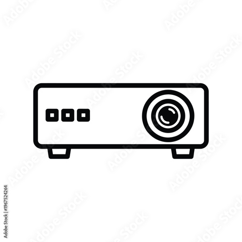 Education line black icon academic study symbol vector