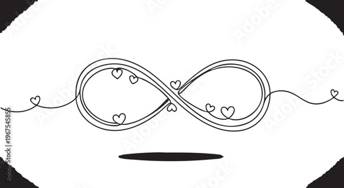 Abstract vector design element 88 isolated on white background