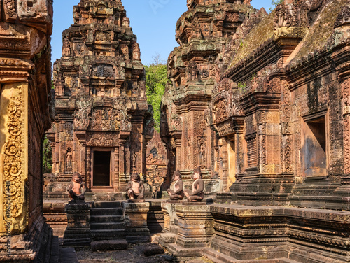 Εκτύπωση καμβά Temple at Angkor Thom Cambodia