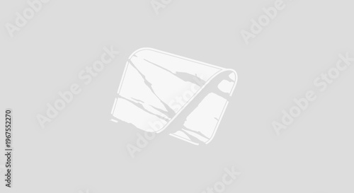 Clear single ice cube, frozen water, isolated on a light background, perfect for cold drinks, chilling, and refreshment