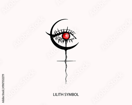 lilith symbol tattoo art, idea