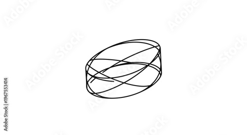 Abstract tangled black lines drawing on a white background, symbolizing complexity, chaos, connection, or a difficult problem.