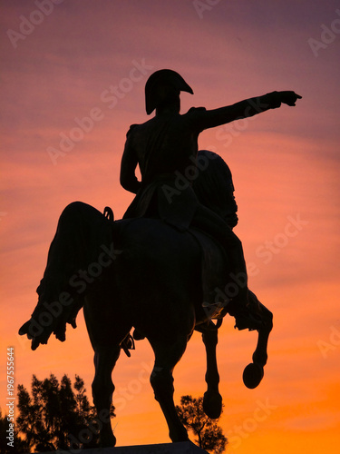 Argentinian liberator Jose de San Martin