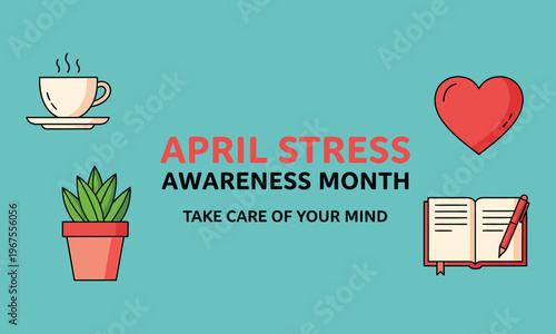 April stress awareness month prioritizing mental wellbeing and self care