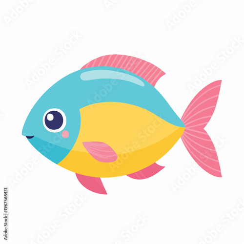 Bunter Fisch