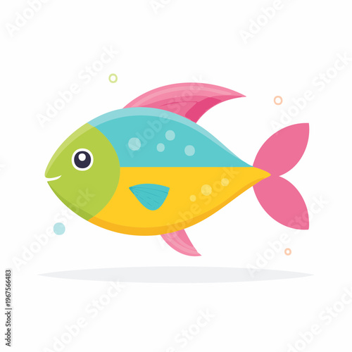 Bunter Fisch