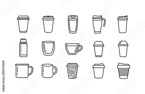 Paper coffee cup, reusable coffee cup, insulated coffee tumbler, travel mug, thermos cup, double wall cup, glass coffee cup,