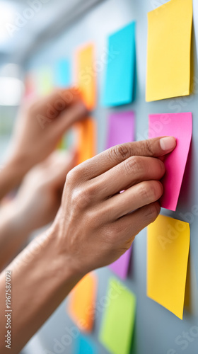 Collaborative brainstorming session highlighting diversity and inclusion in modern office design