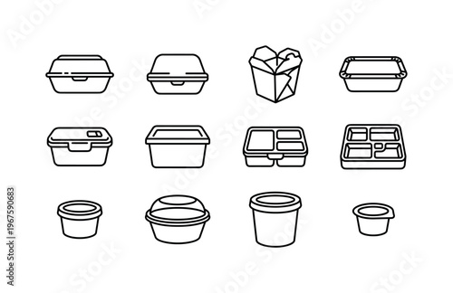 Takeaway food container, clamshell food box, paper food container, foil food container, microwave container, freezer container,