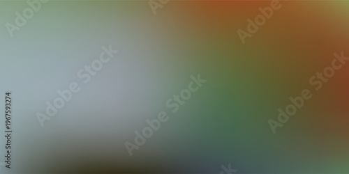 Abstract blurred background with muted green and brown tones.