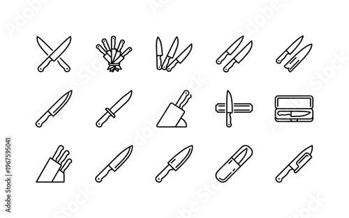 Knife crossed pair, knife set bundle, knife trio set, knife duo set, knife with sheath, knife with guard, knife with stand, knife