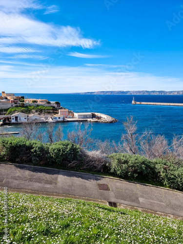 view of the bay of kotor montenegro