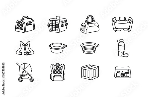 Pet carrier, travel crate, transport bag, car seat cover, seat belt for pet, travel bowl, collapsible bowl, water bottle for pet,