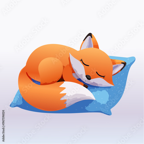 
Kawaii-Stil - Niedlicher  Fuchs