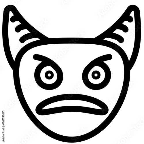 Angry Demon Icon