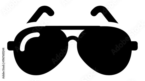 Sunglasses aviator style icon