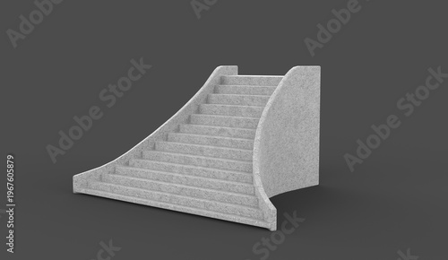 Obraz na płótnie crossover stairway platform