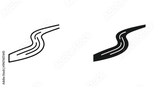 Dam on a river with a power plant and hydroelectricity generation