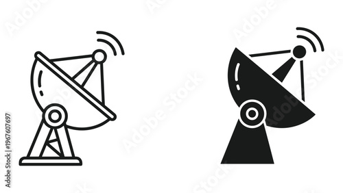 Black and white line art of coiled cables with different connectors