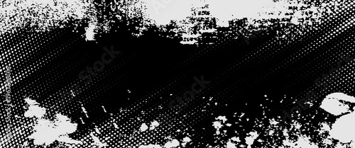 Grunge tire track, wheel braking marks. Truck, car or motorcycle tread pattern silhouette. Auto race,