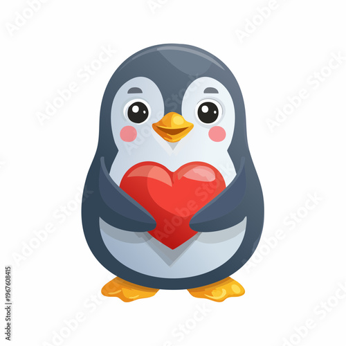 Kawaii-Stil - Niedlicher  Pinguin