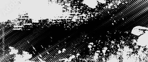 Grunge tire track, wheel braking marks. Truck, car or motorcycle tread pattern silhouette. Auto race,