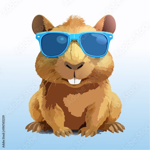 Kawaii-Stil - Niedlicher Capybara