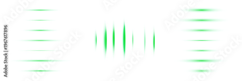 Green Laser Light Pulse Waveform for Quantum Computing and Data Transmission