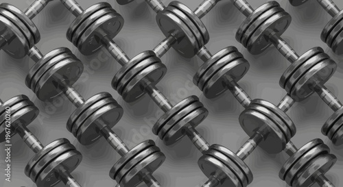 Close up of metal chain links.