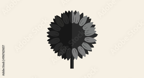 Black and gray feather duster tool.