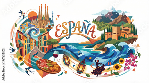 España travel culture landmarks and traditional food