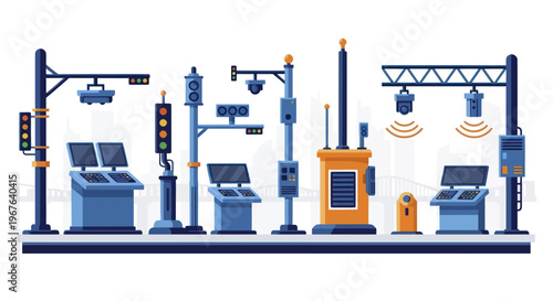 Advanced Railway Infrastructure and Communication Systems.