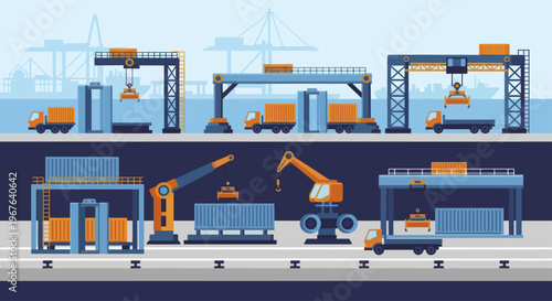 Automated Logistics and Cargo Handling Operations.