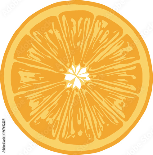 orance slice vector