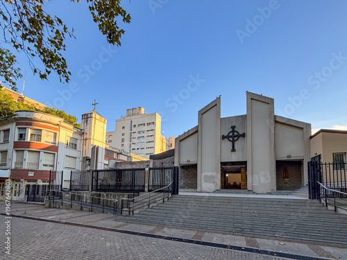 Automovil Club Argentino Building and Cathedral in San Martin