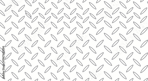 Diamond Plate Metal Texture Background - Industrial Seamless Pattern