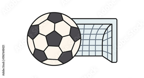 Soccer Ball Kicking Goal Sports Action.
