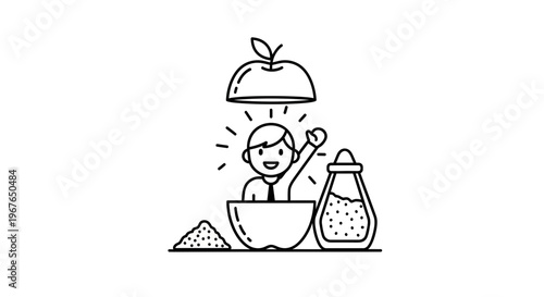 Creative culinary inspiration, embracing wholesome ingredients for delightful gastronomic innovation