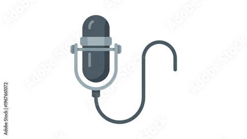 Three cheerful cartoon clouds with smiling faces and a crescent moon hugging them. Vector