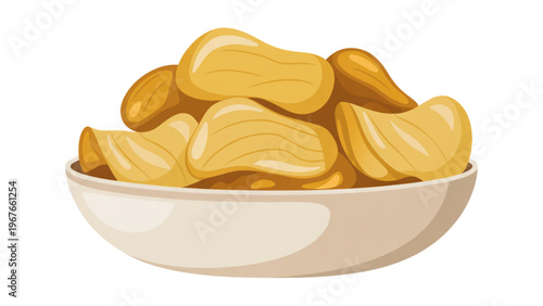 Fresh strawberries arranged in a heart shape with green leaves and stems Vector