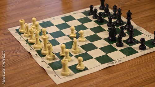 chess pieces on a chessboard