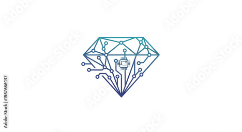 Diamond Gemstone Jewelry Luxury Item.