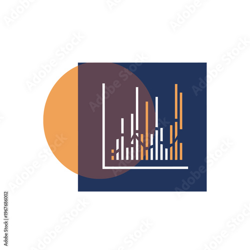 Business data graph chart analysis.
