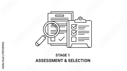 Assessment and Selection Process for Candidates in a Professional Environment.