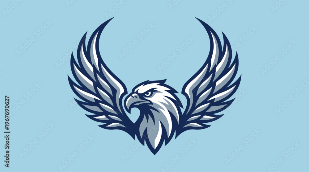 Obraz premium Eagle Bird Animal Wings Spread.