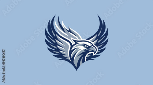 Eagle Head Logo Design Element.