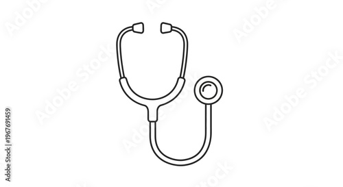 Stethoscope for medical examination purposes.