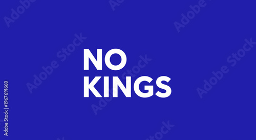 No Kings Logo Design Concept 4.