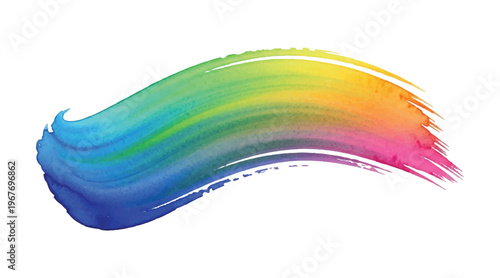 Vibrant spectrum a colorful abstract swirl of rainbow hues and dynamic flow.