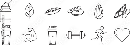 Vegan protein powder fueling fitness health with plant based nutrition